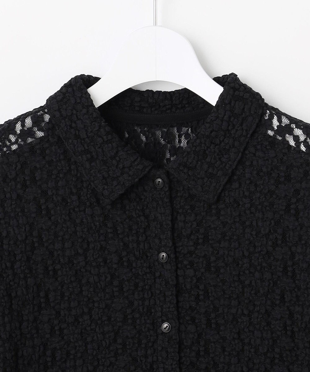 ANY SIS L レース シャツ 