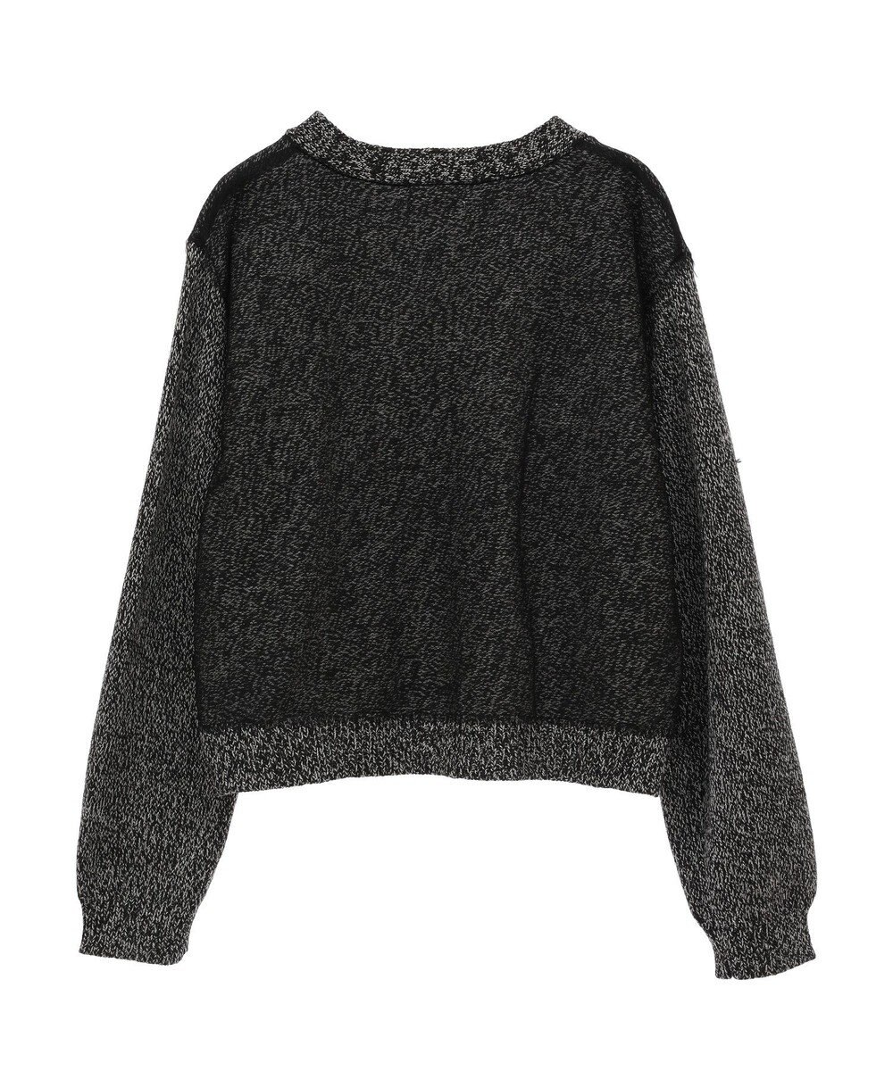 CRAFT STANDARD BOUTIQUE チュールドッキングニットカーディガン 