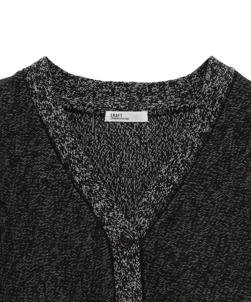 CRAFT STANDARD BOUTIQUE チュールドッキングニットカーディガン 