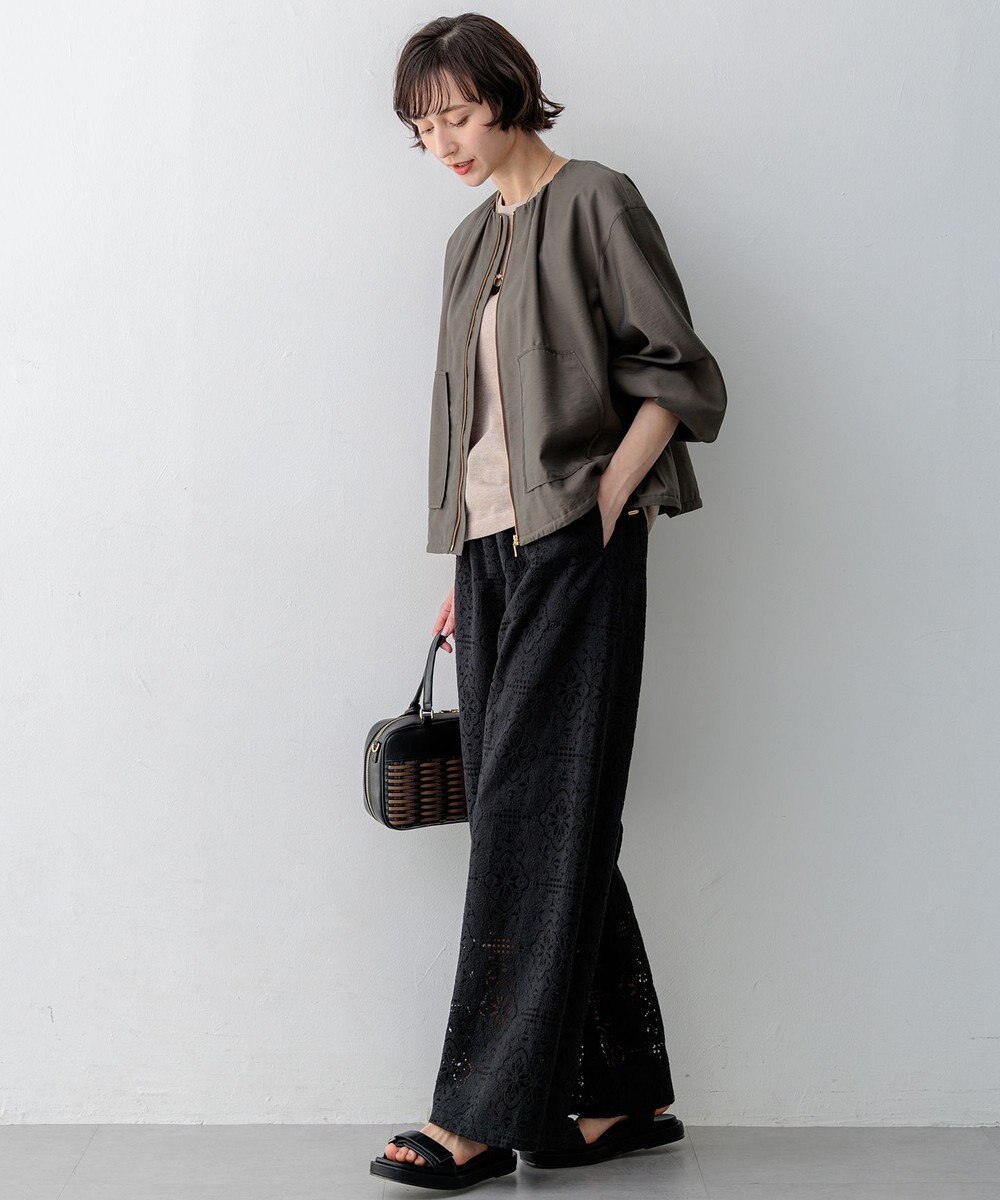 23区 【先行予約】シアータンブラー ダブルポケット ブルゾン 