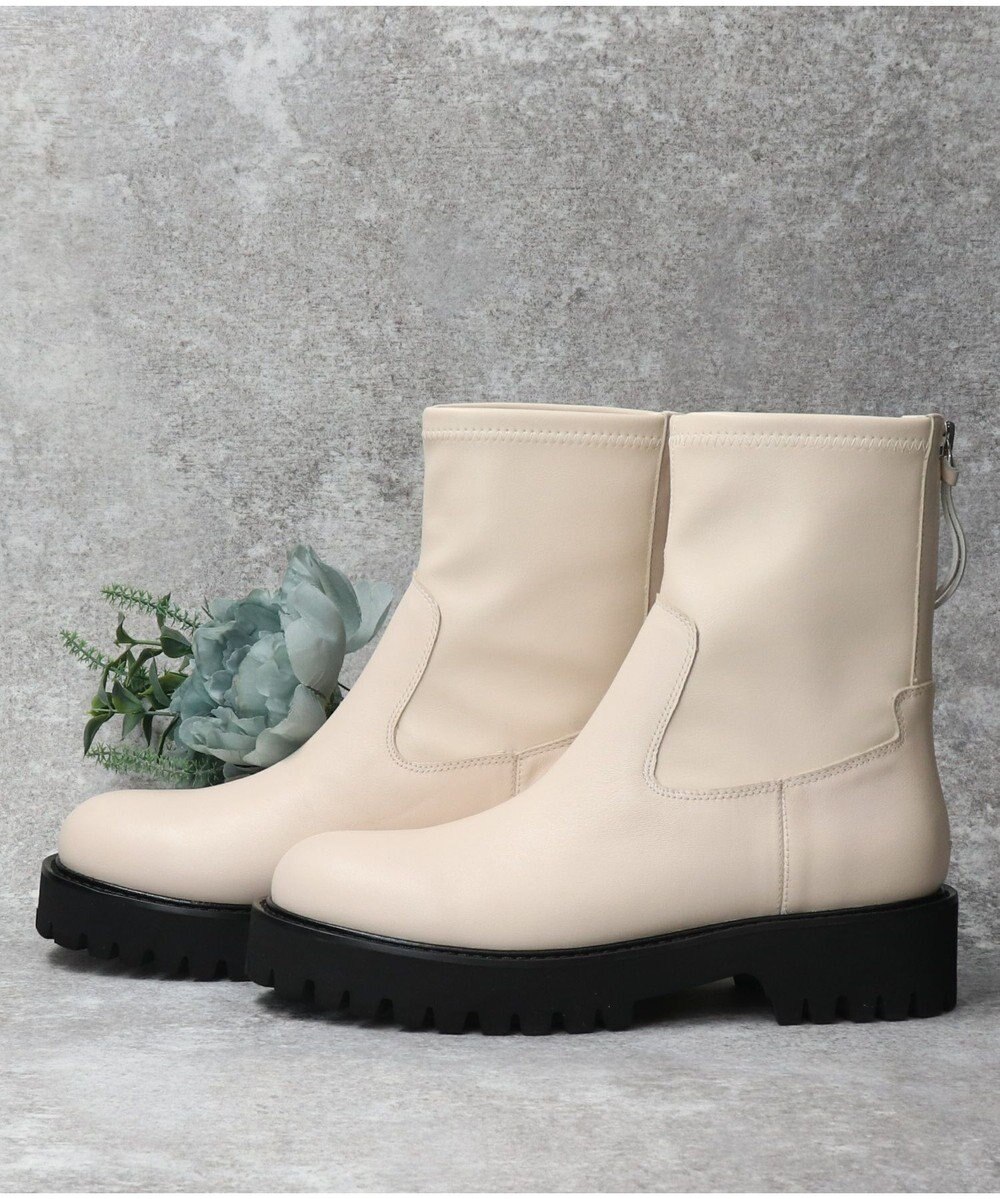 Bridget Birkin 【PARADIS COULEUR】EVAソールバックジップストレッチブーツ 