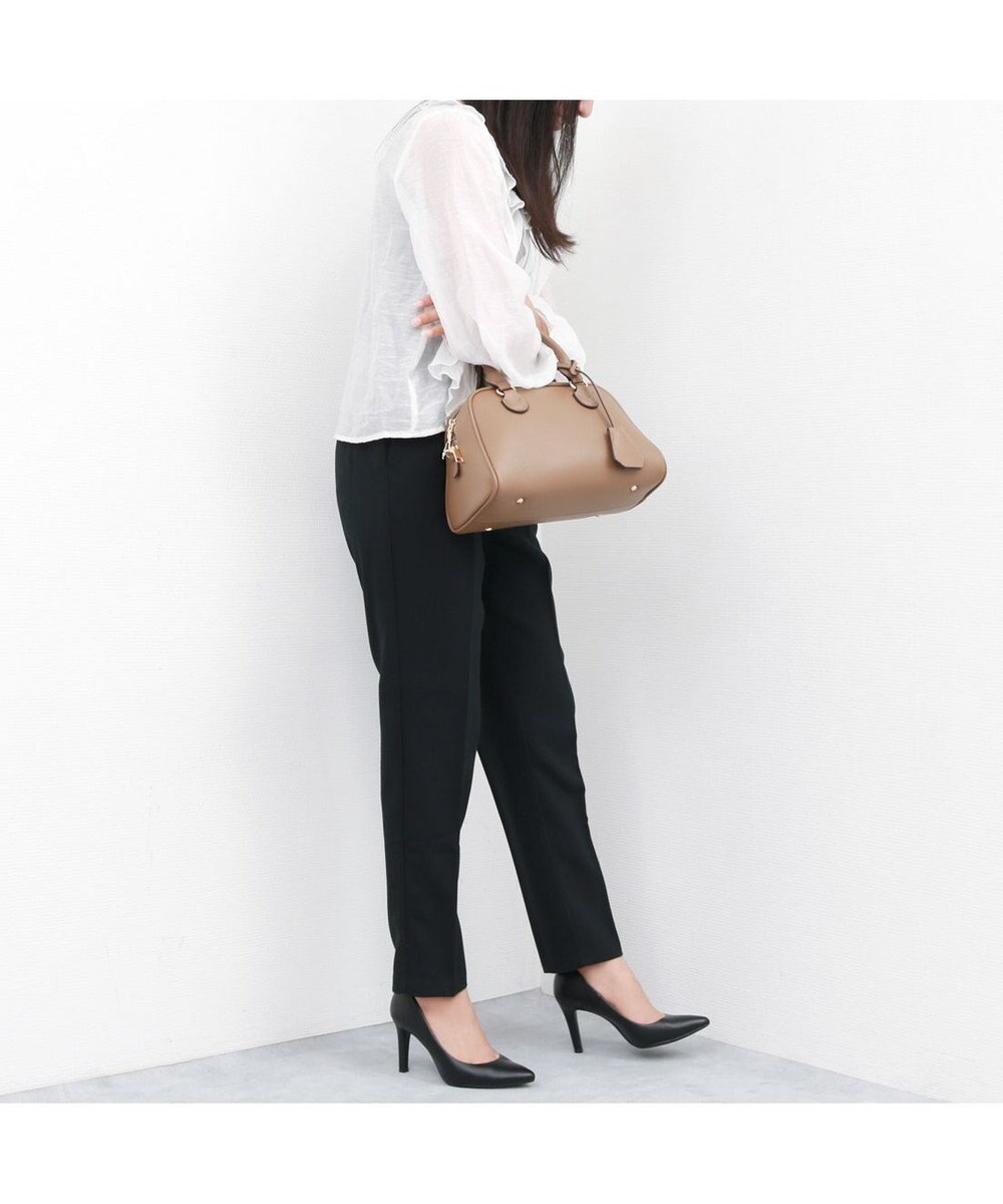 UNBILLION 【テレビ ドラマ着用アイテム】カシュカシュ cachecache / シボフェイクレザー2wayボストンバッグ 