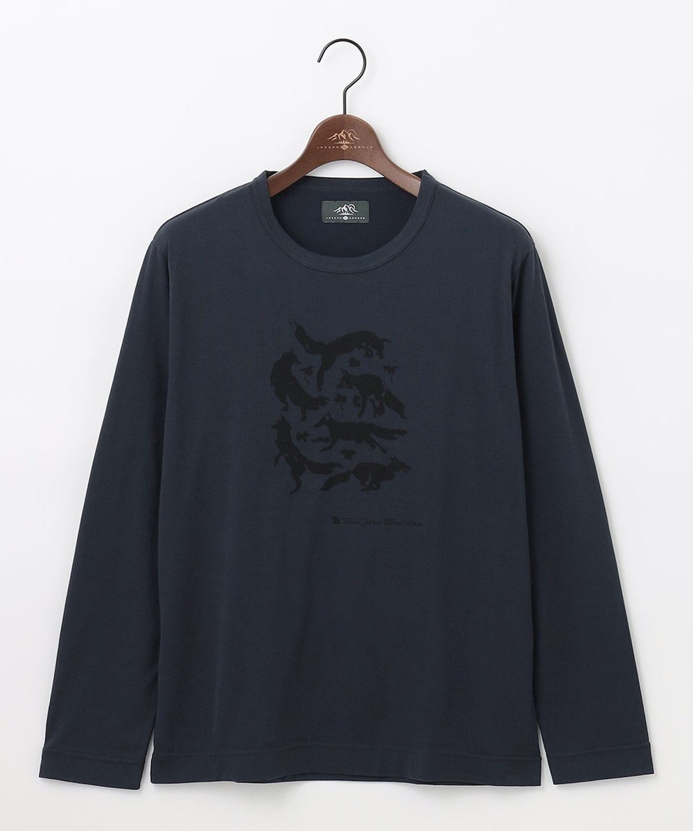 JOSEPH ABBOUD MOUNTAIN 【テーム・ヤルビー コラボ・サスティナブル】ビオグレース天竺 Tシャツ 