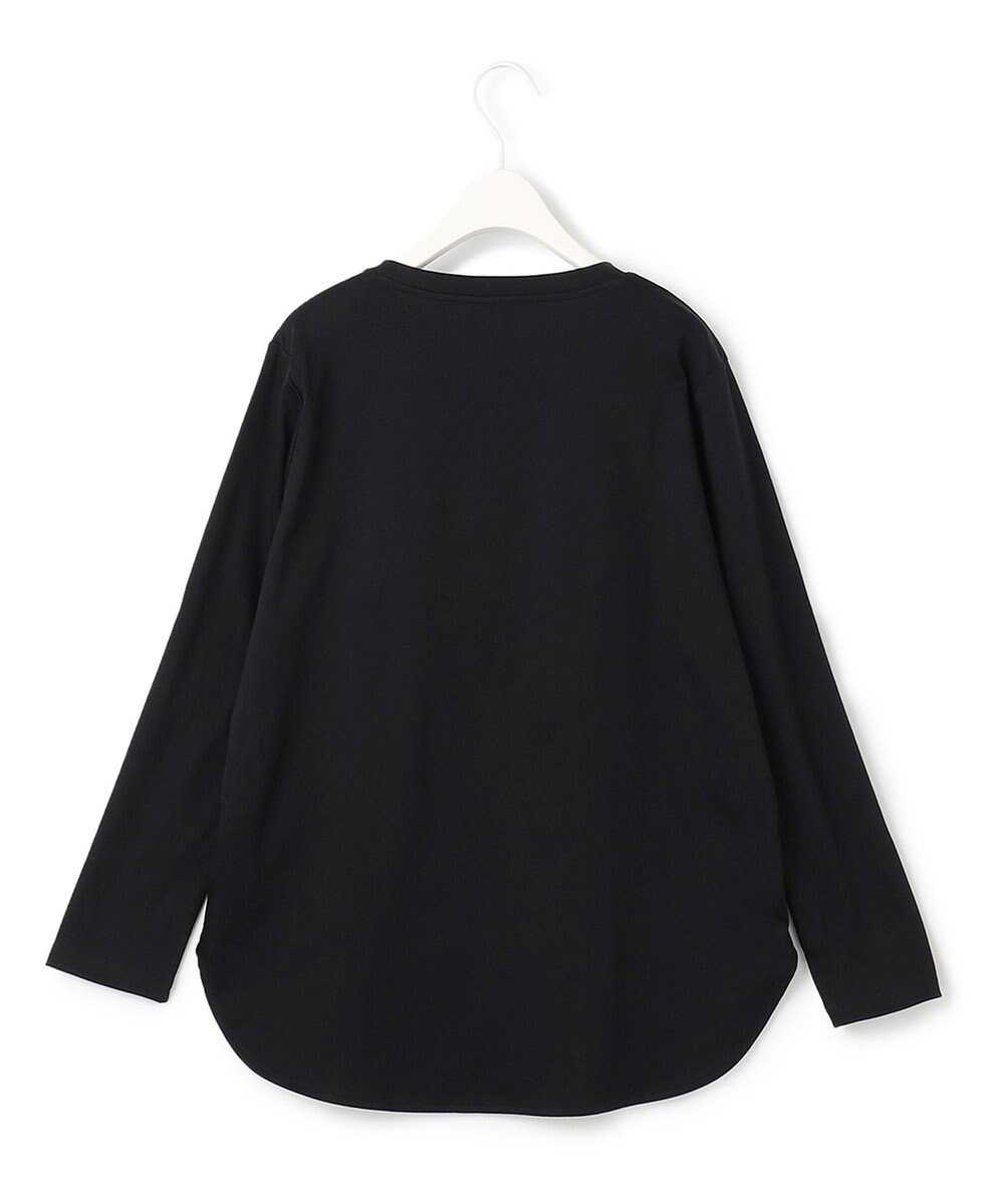 ICB L 【洗える】シンプルジャージー ロングスリーブプルオーバー 