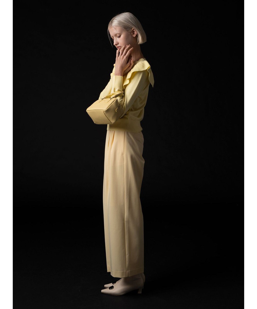 Te chichi 【Atelier Bonheur】イレギュラーフリルニットプルオーバー《2025winter catalog item》 