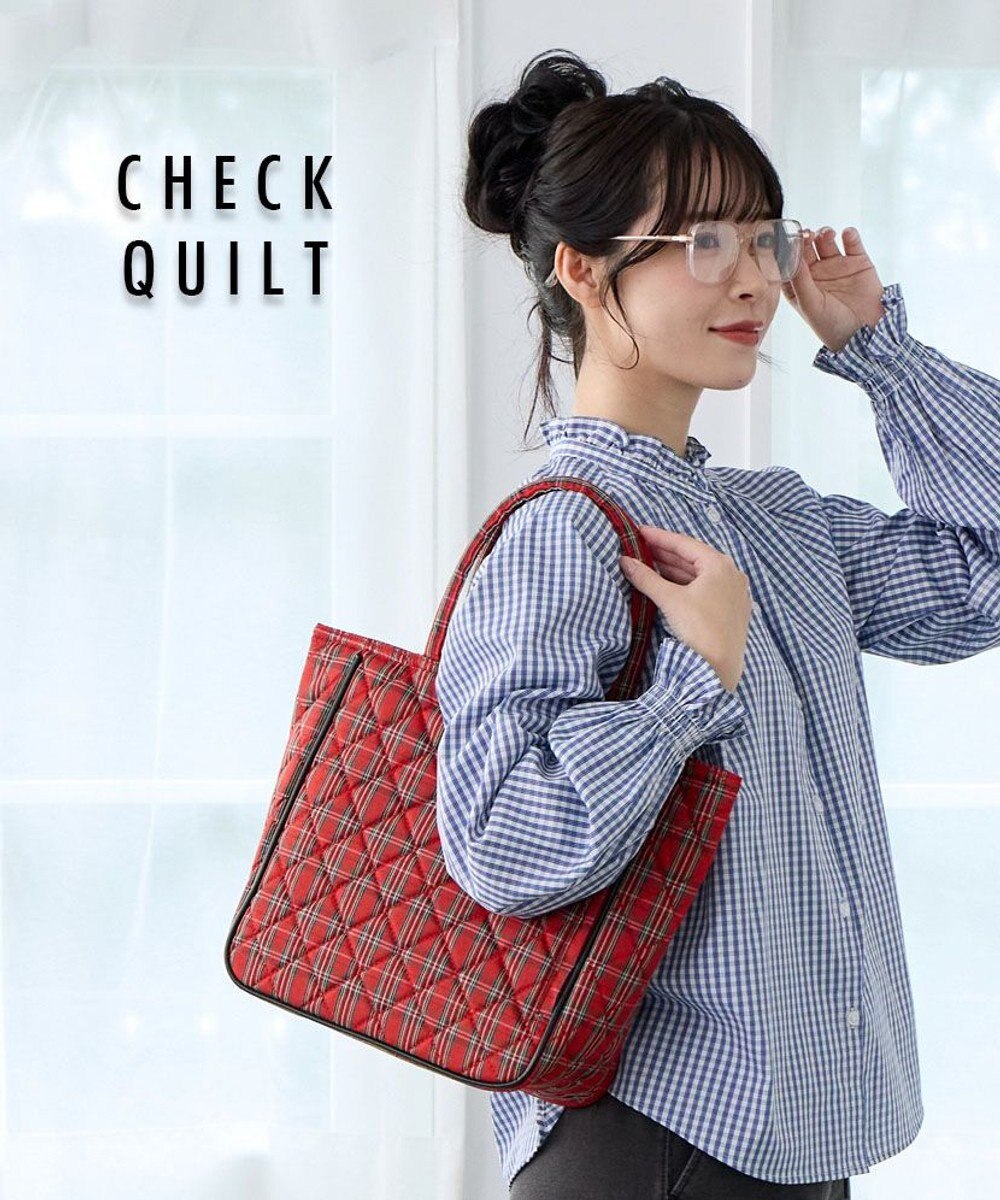 ROOTOTE 3618【自立・底板入り】EU.デリ.チェックキルト-C 