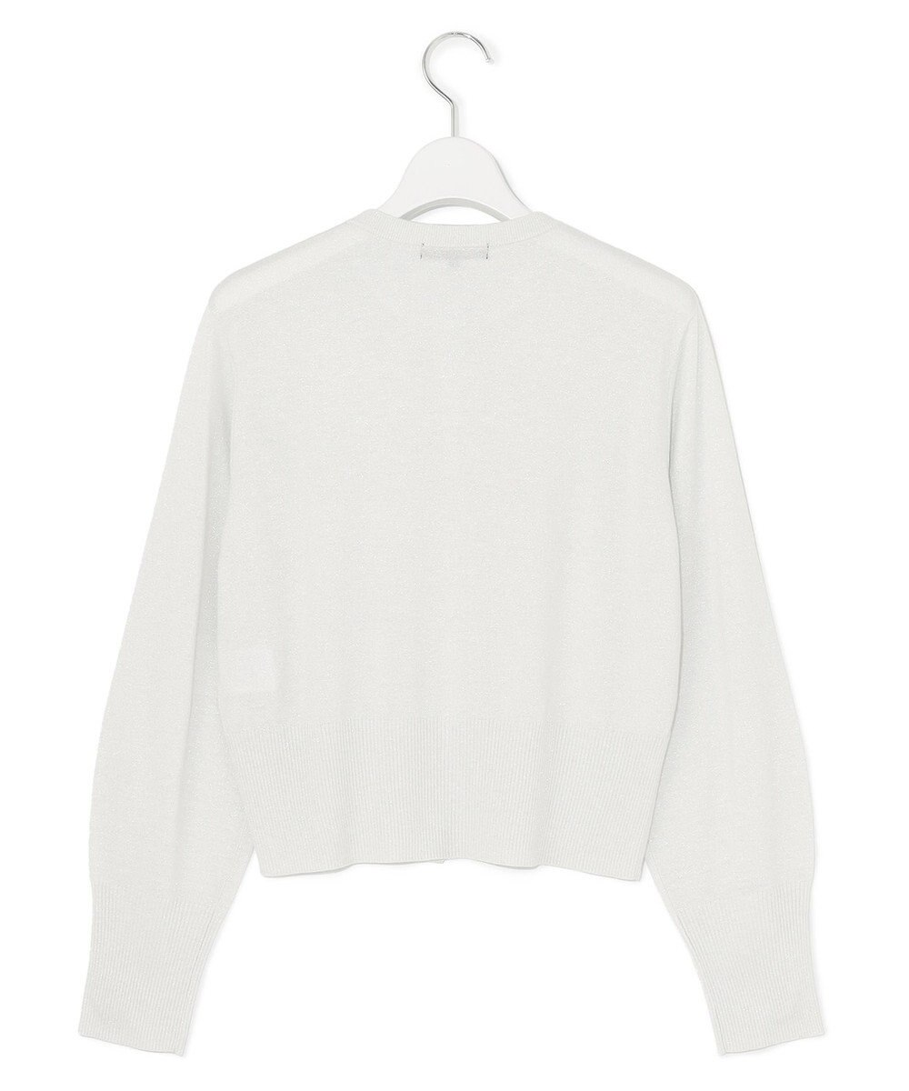 23区 L 【APPLAUDIR】コンパクト ラメカーディガン 