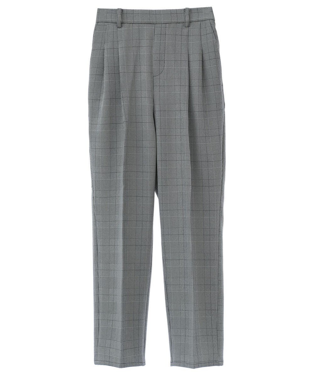 Green Parks きれいシルエットパンツ（テーパード／柄） 