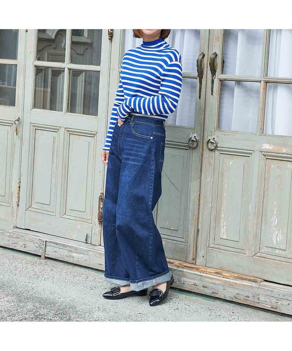 ing <ing>【WEB限定】【レイン対応】リボンモチーフフラットパンプス 