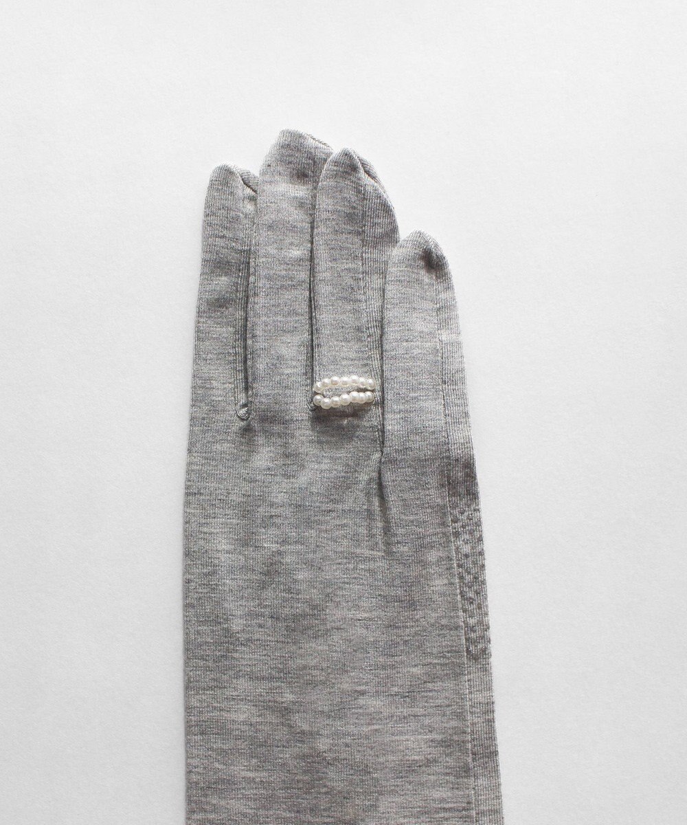 ORuKuBET 【WEB限定・数量限定】リングビジュー付きUVカットロンググローブ (WOMEN)【 UVカット・タッチパネル対応 】 