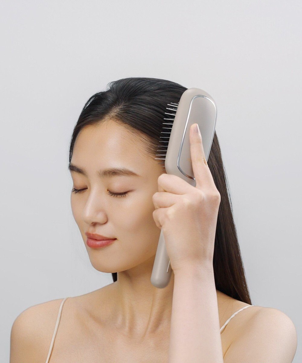 YAMATO テーブル＆キッチン 【フェスティノ】サロンケア スカルプイオンブラシ  ホワイト  SMHB-051-WH 