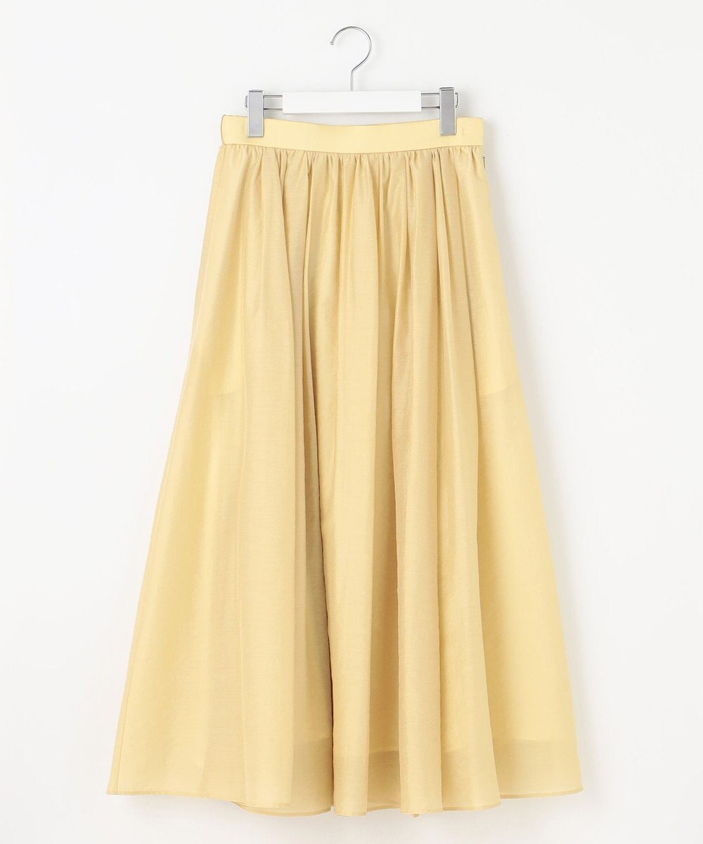 自由区 【カトリエムブーケ】Silhouette evasee シアーフレアスカート 