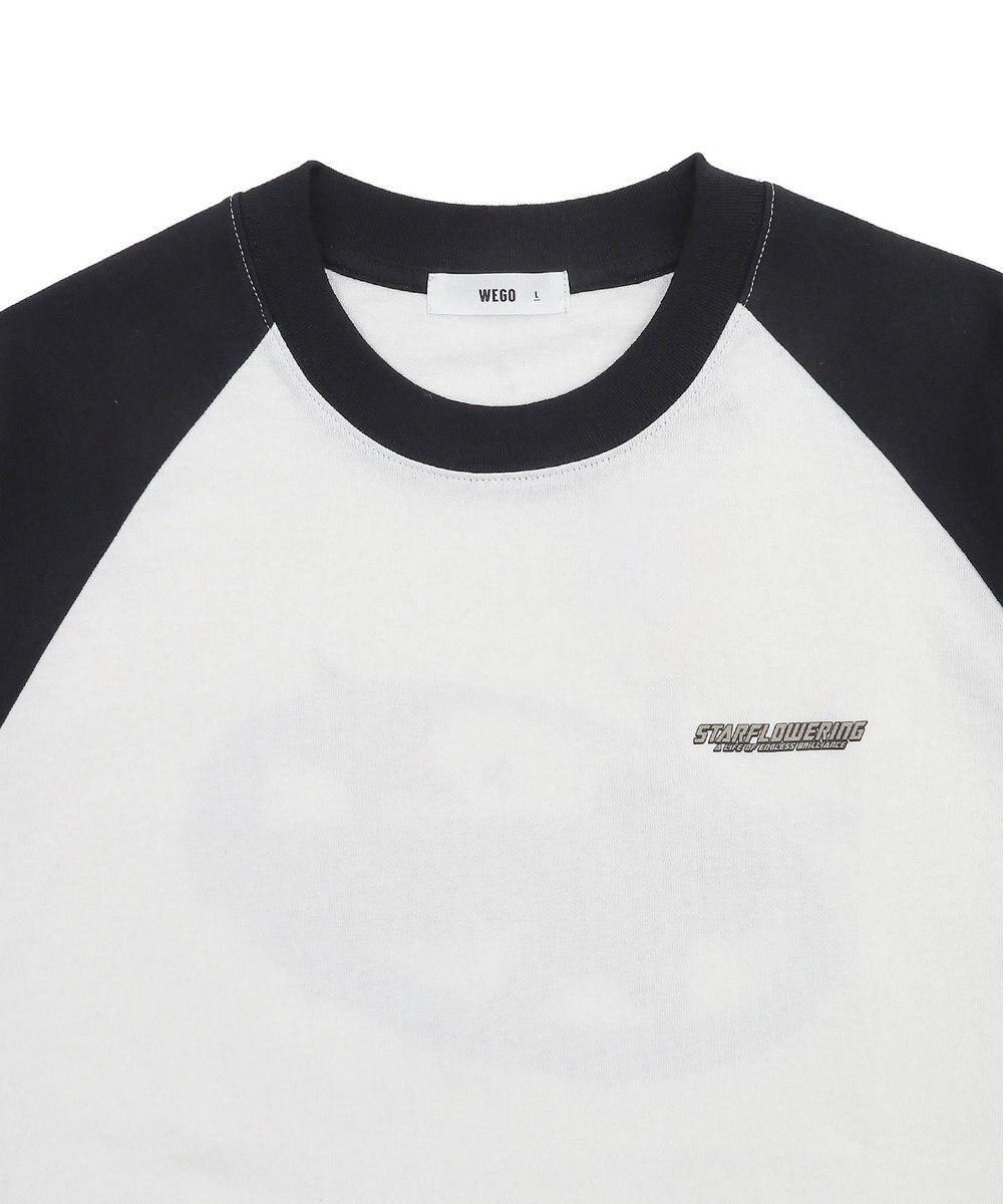 WEGO 【ユニセックス着用ITEM】ラグラングラフィックBIG　T（SS） 