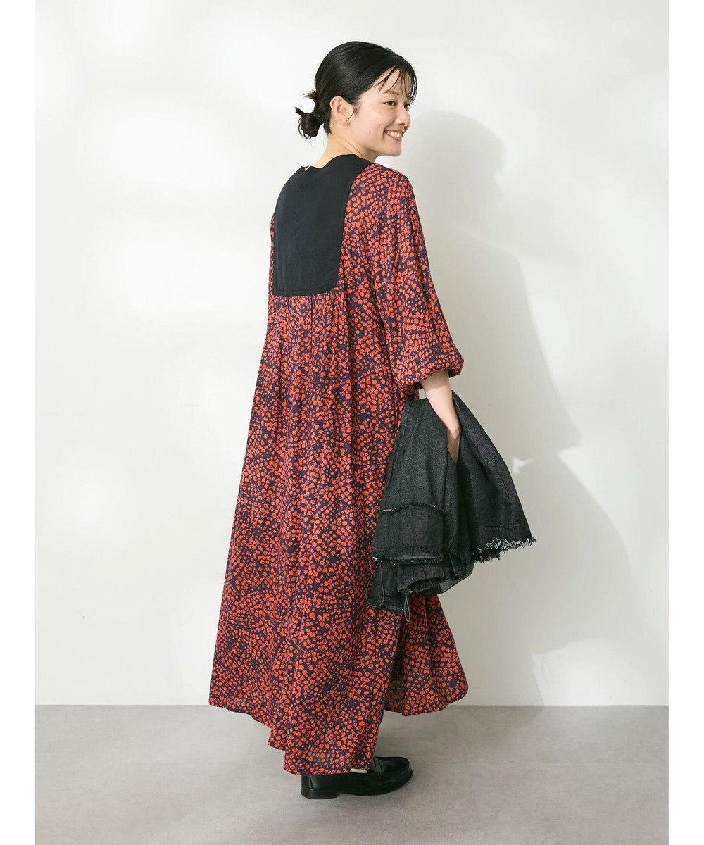 CRAFT STANDARD BOUTIQUE レーヨンキルト切替ワンピース 