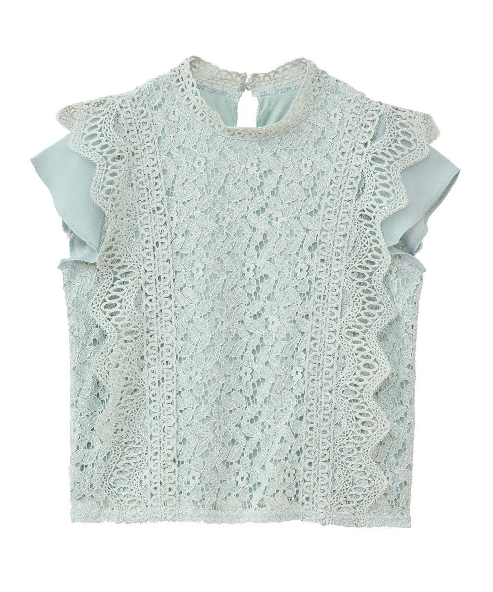 Green Parks ・Ｐｅｔｉｔ　Ｆｌｅｕｒ　フレンチレーシーブラウス 
