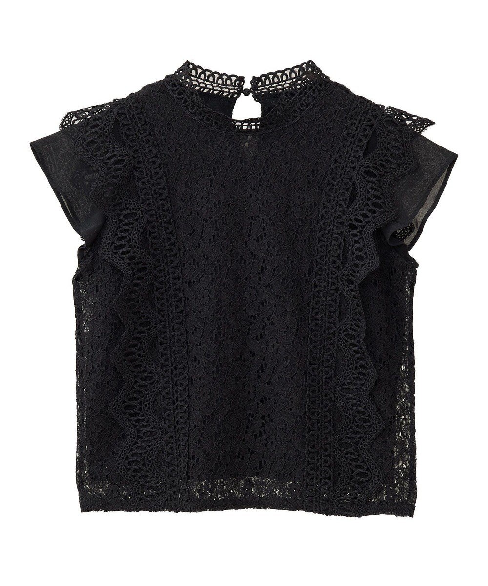 Green Parks ・Ｐｅｔｉｔ　Ｆｌｅｕｒ　フレンチレーシーブラウス 