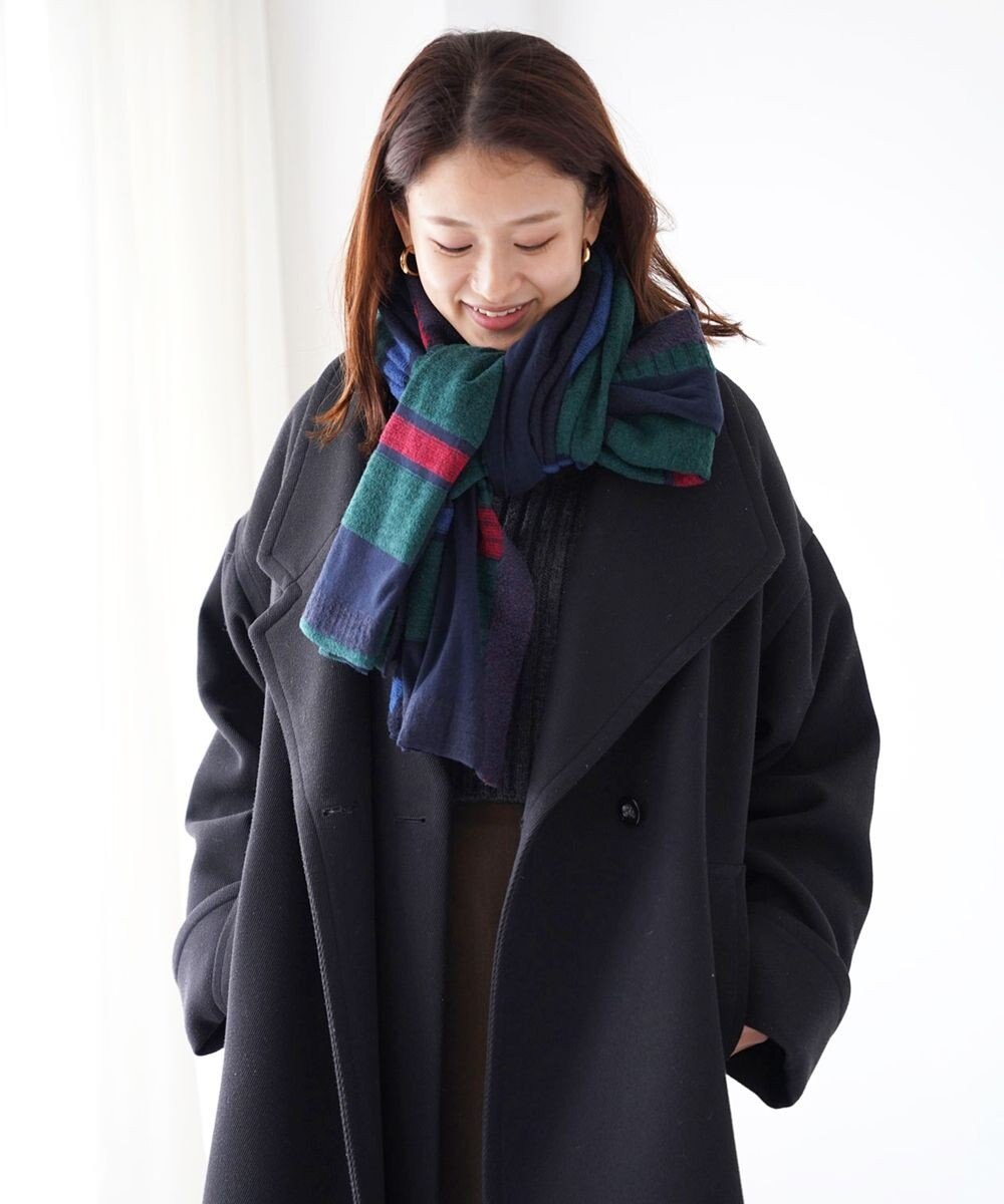 nitorito 【UNISEX】tanbo チェック柄 ストール 