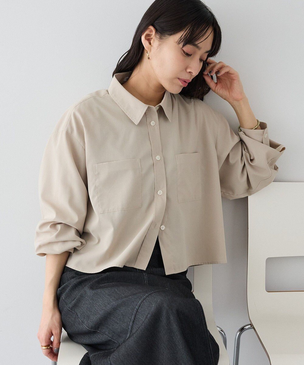 CRAFT STANDARD BOUTIQUE クロップドレングスシャツ 