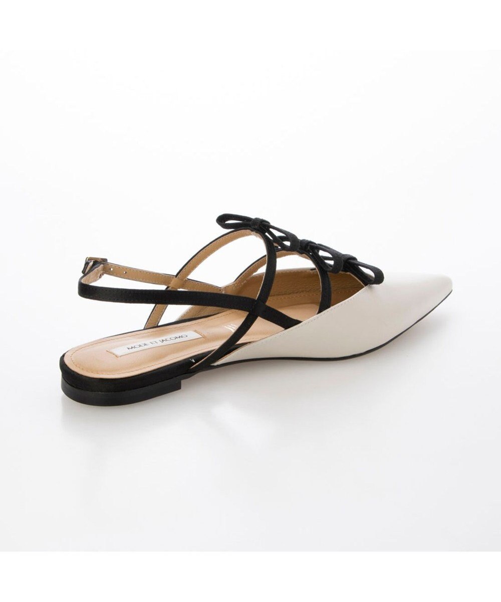 MODE ET JACOMO <MODE ET JACOMO>リボンフラットバックベルトパンプス 