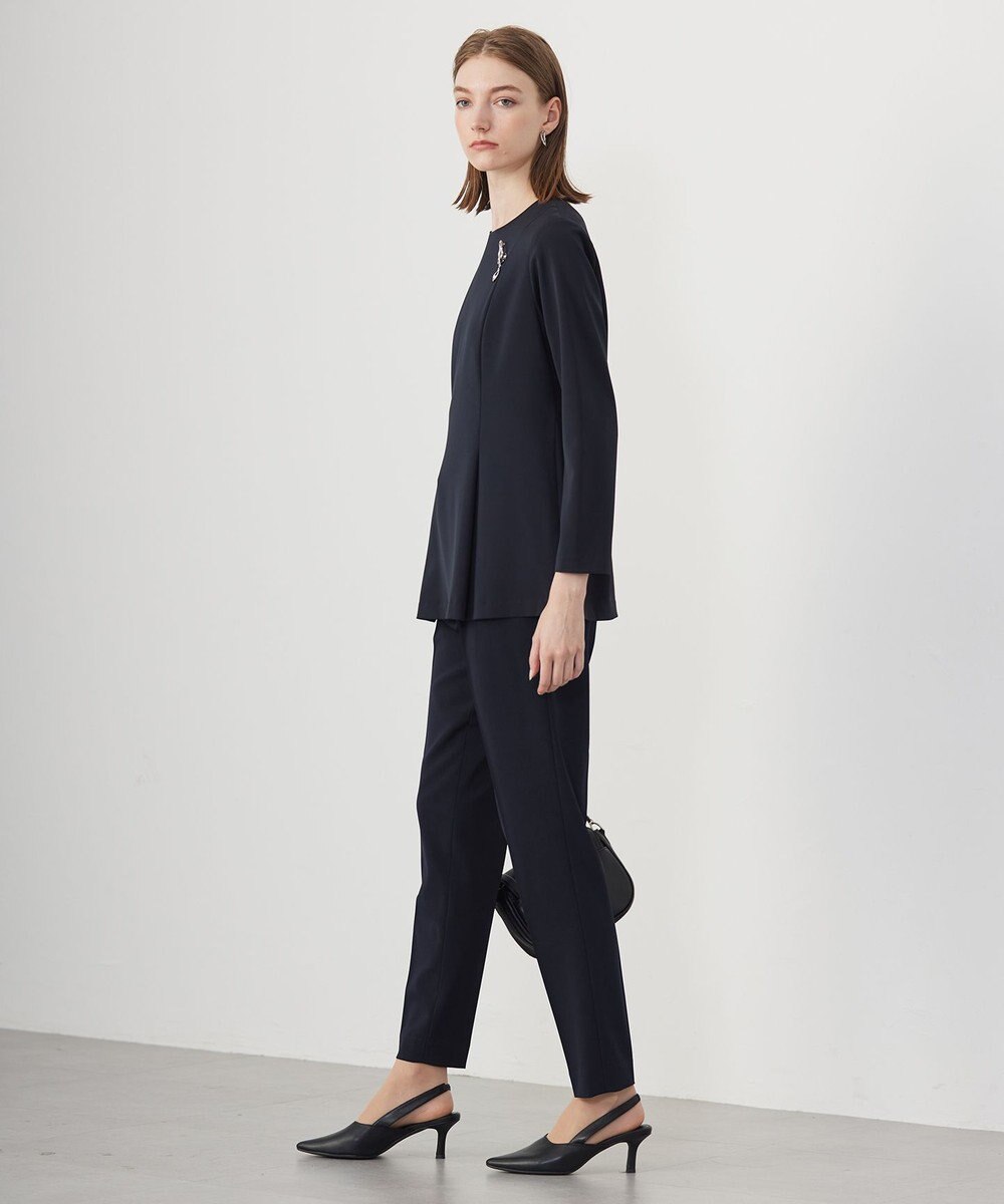 ICB L 【UVカット・防シワ・速乾・洗える】Fied タックデザインブラウス 