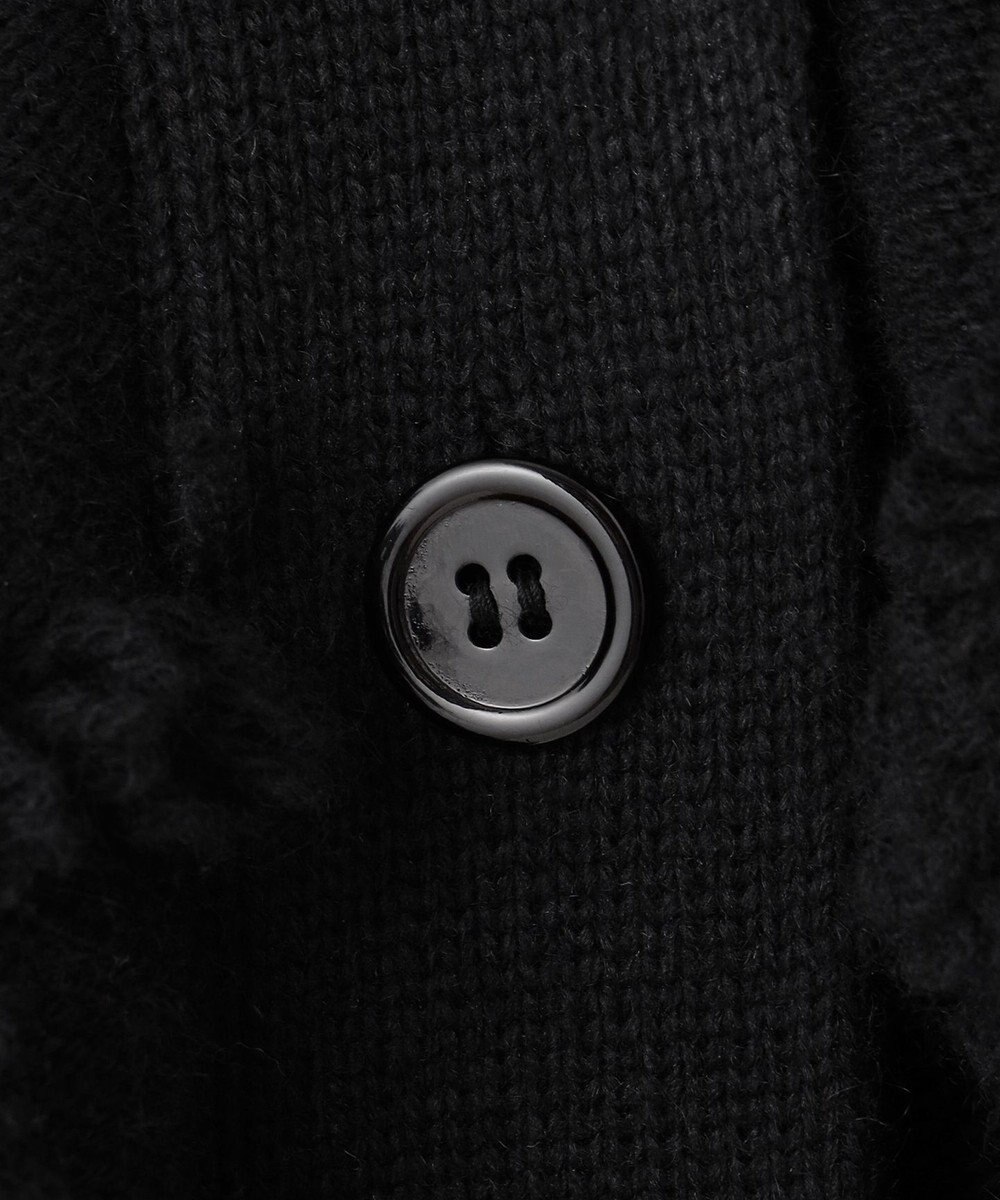 自由区 【カトリエムブーケ】Check frange フリンジカーディガン 