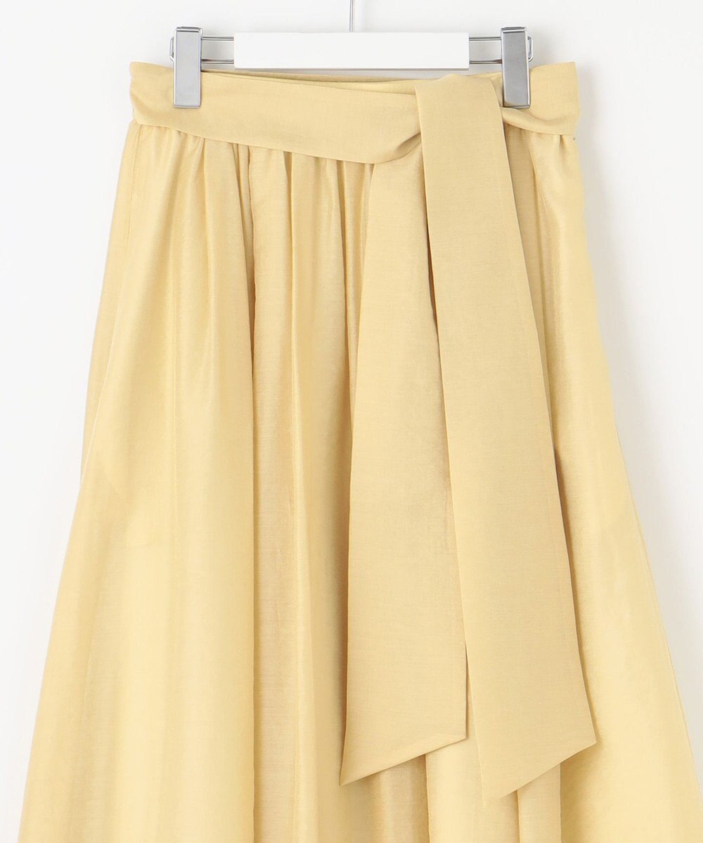 自由区 【カトリエムブーケ】Silhouette evasee シアーフレアスカート 