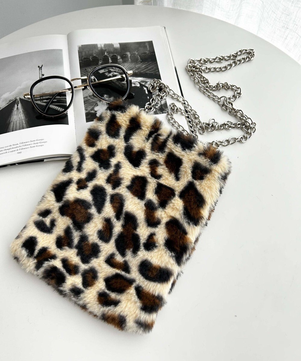 WEGO ファーチェーンミニショルダー 