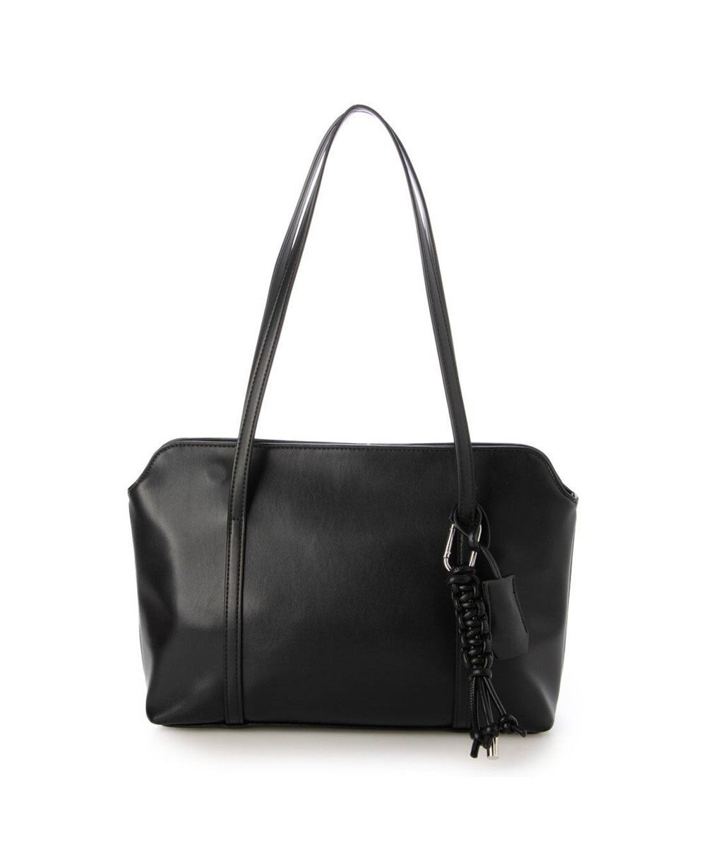 UNBILLION カシュカシュ cachecache / 結びチャーム付き2wayワイドトート 