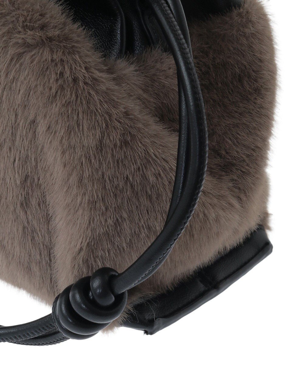 YECCA VECCA 2wayチェーンギャザーバッグ 