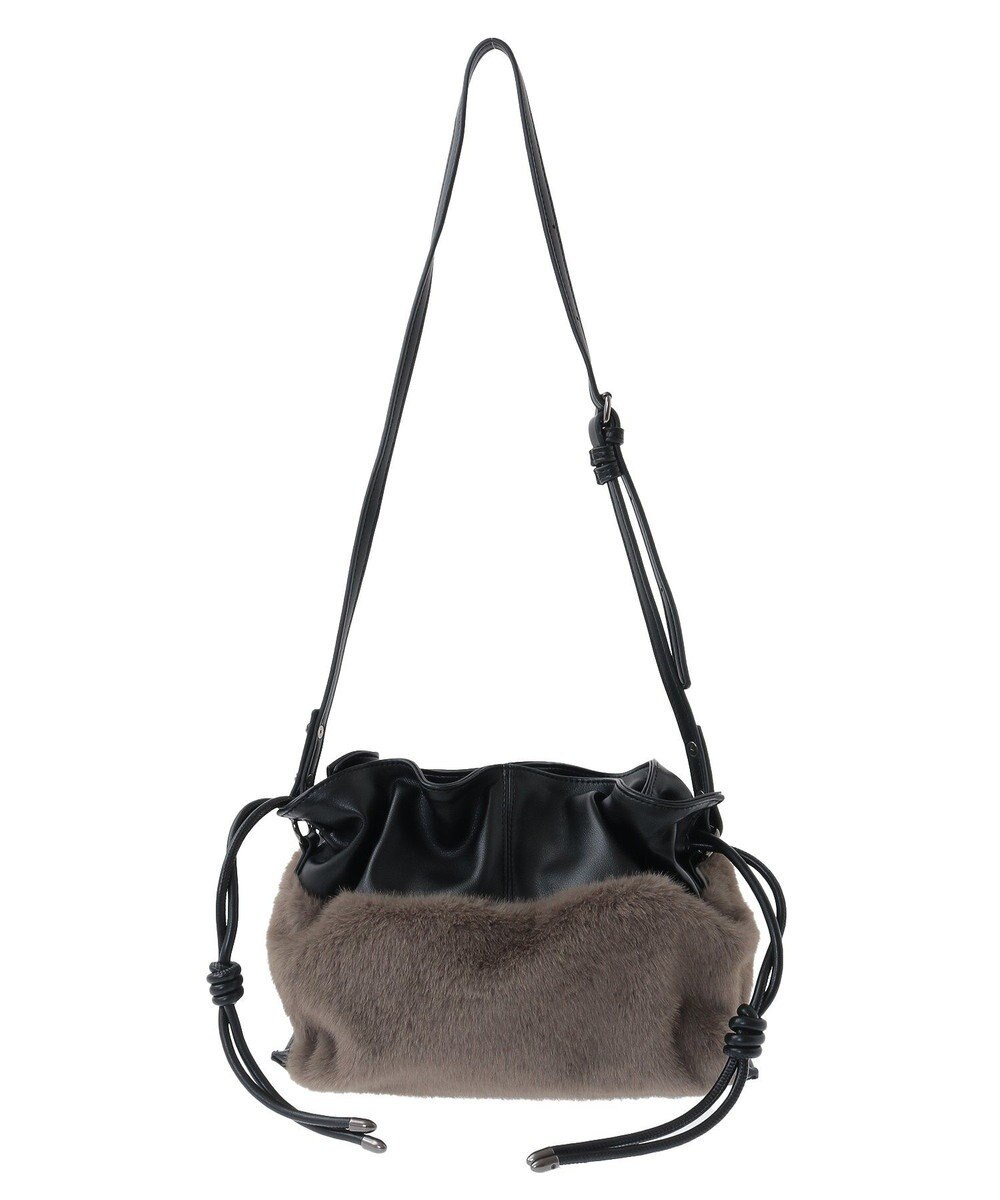 YECCA VECCA 2wayチェーンギャザーバッグ 