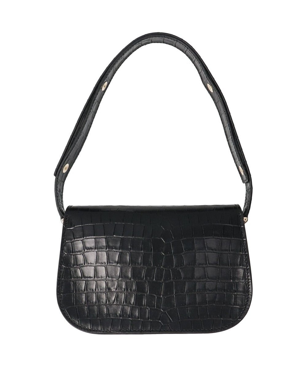 INTER-CHAUSSURES 【CHRISTIAN VILLA】フラップタイプレザーショルダーバッグ 