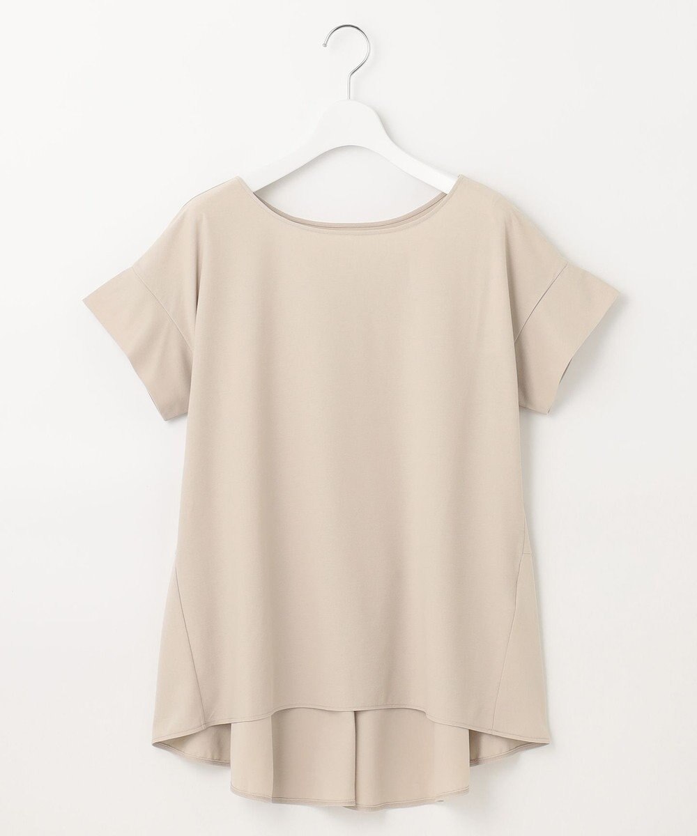 自由区 【WEB限定】【UVケア・吸汗速乾・洗える・XSサイズあり】ファンクショナルツイストジャージー カットソー 