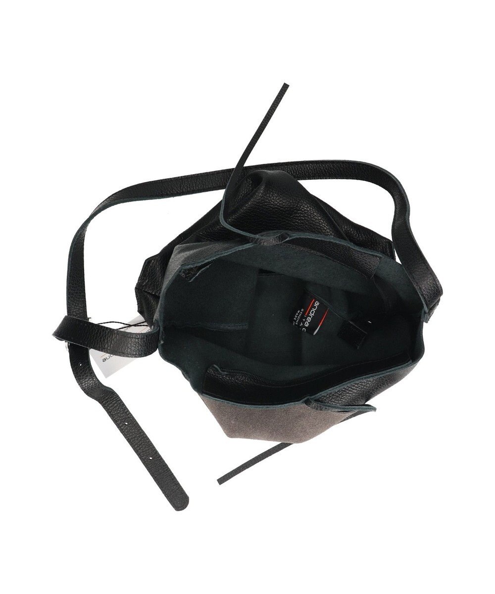 INTER-CHAUSSURES 【ANDREA CARDONE】ミディアムサイズレザートートバッグ 