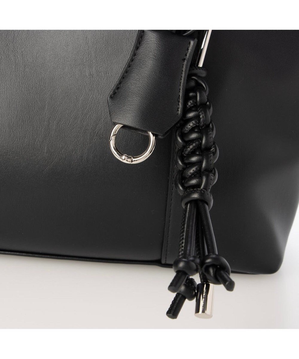 UNBILLION カシュカシュ cachecache / 結びチャーム付き2wayワイドトート 