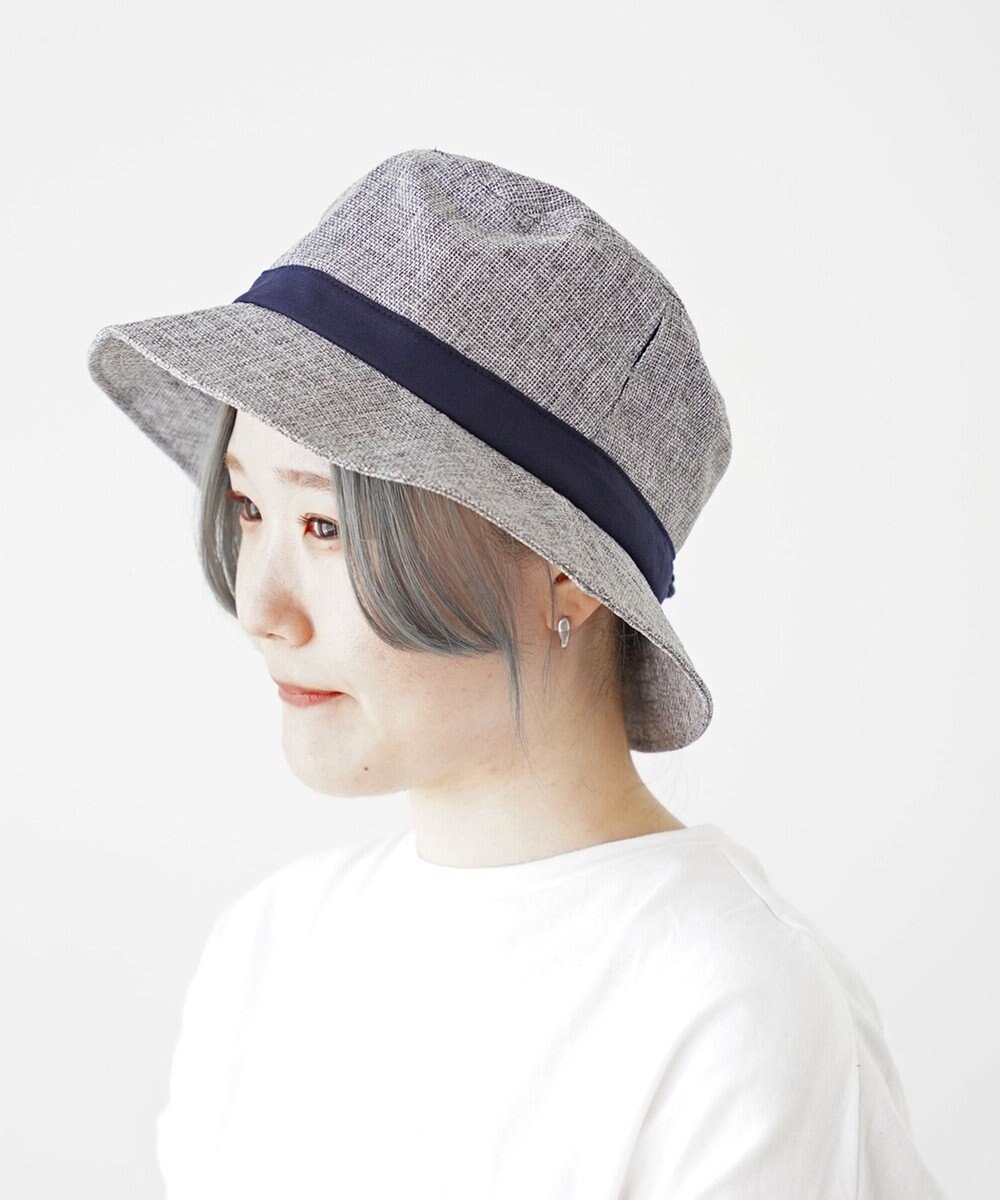 大きめサイズ リバーシブル バケットハット UV対策 ユニセックス 帽子