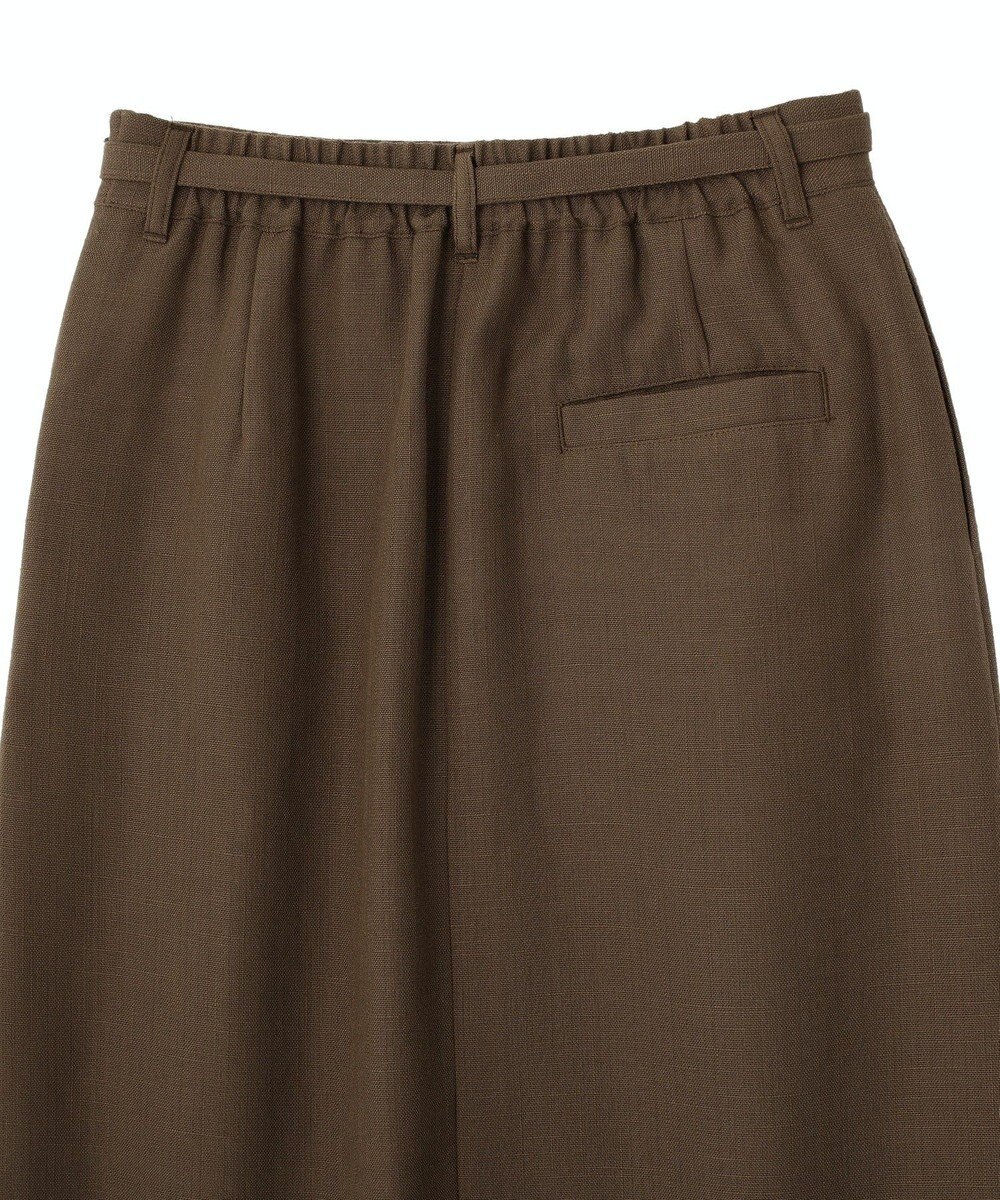 CRAFT STANDARD BOUTIQUE リネンライクラップ風スカート 