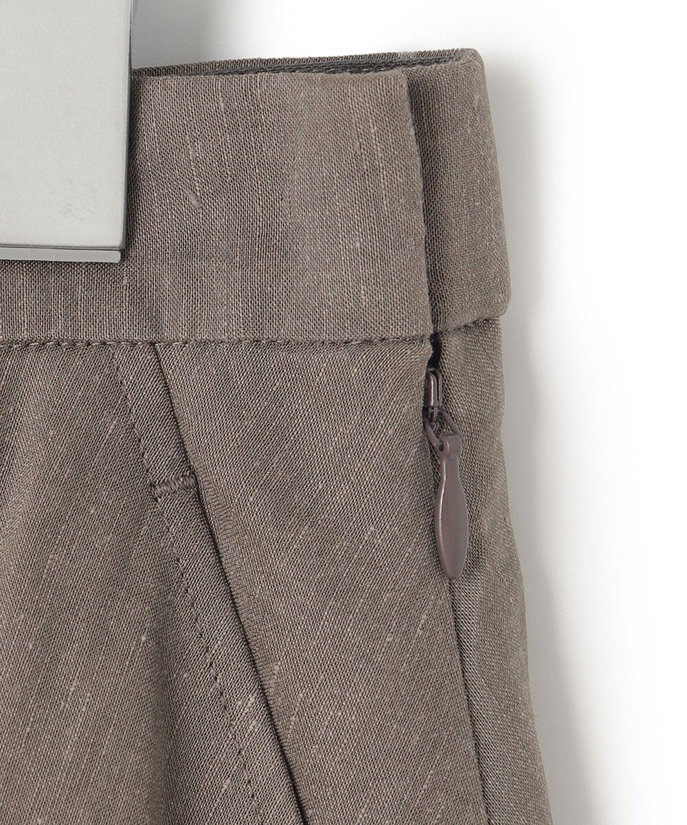 23区 【セットアップ対応】リネンレーヨンストレッチ フレア スカート 