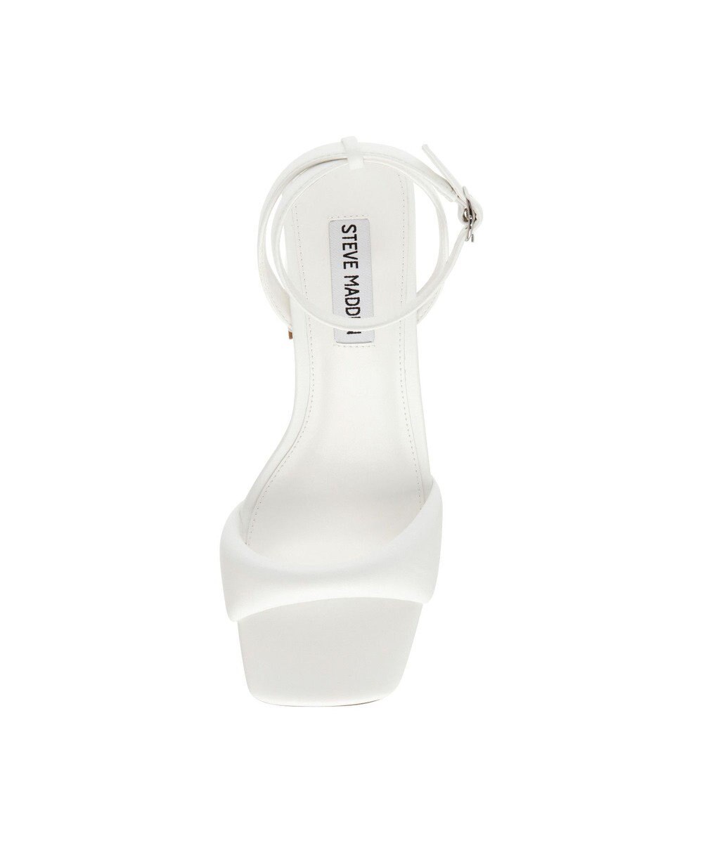 STEVE MADDEN BIBI チャンキーパフィーサンダル 