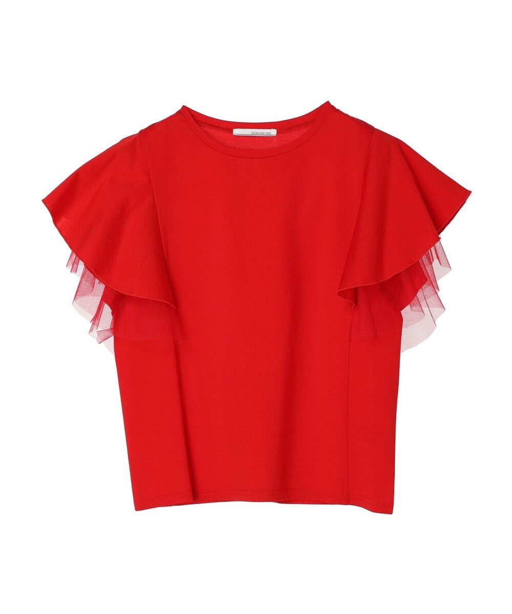 Green Parks ・ＥＬＥＮＣＡＲＥ　ＤＵＥ　フレアスリーブＴシャツ 