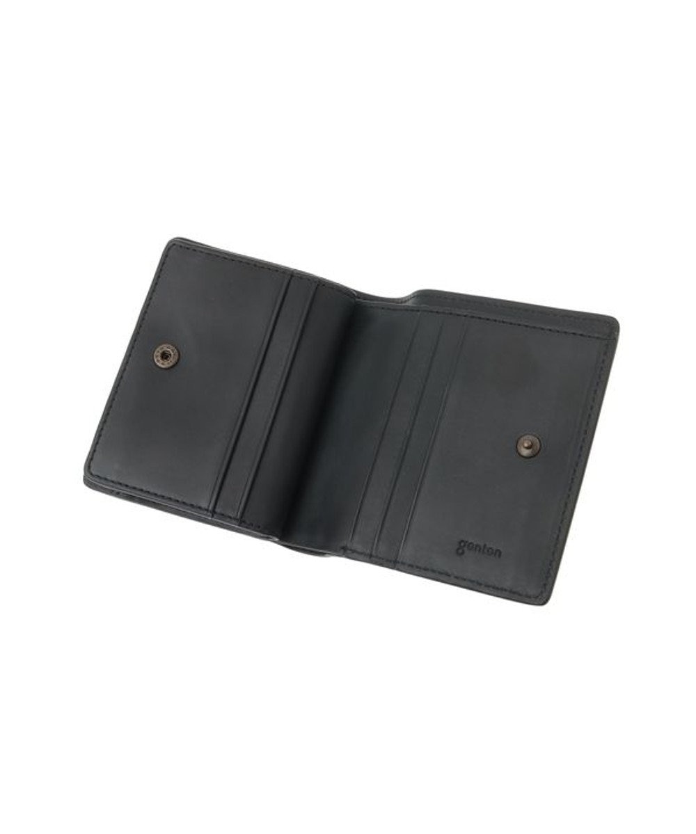 genten ミネルヴァ2 二つ折り財布内Lファスナー 