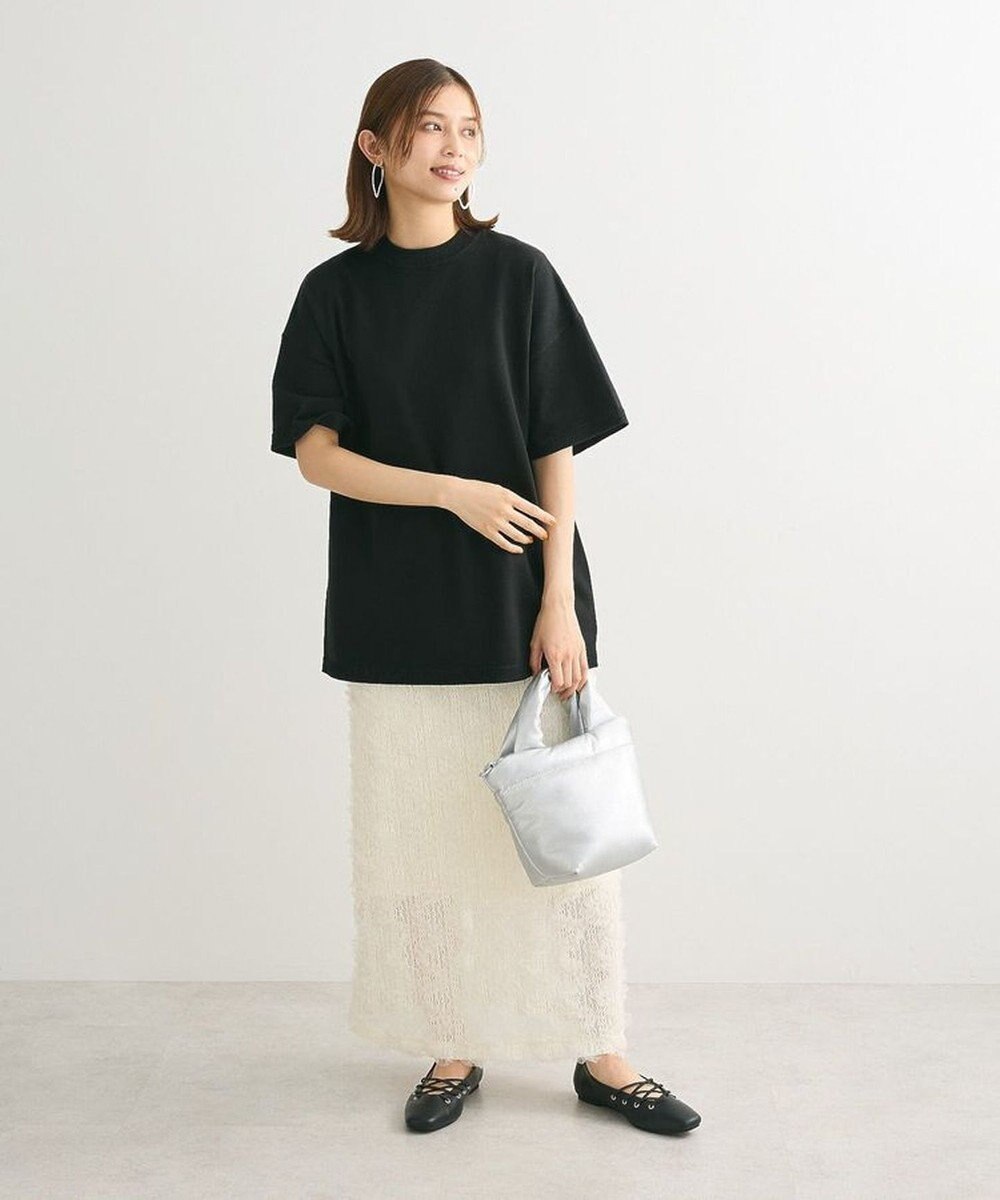 Green Parks チュールフリルＩラインスカート 