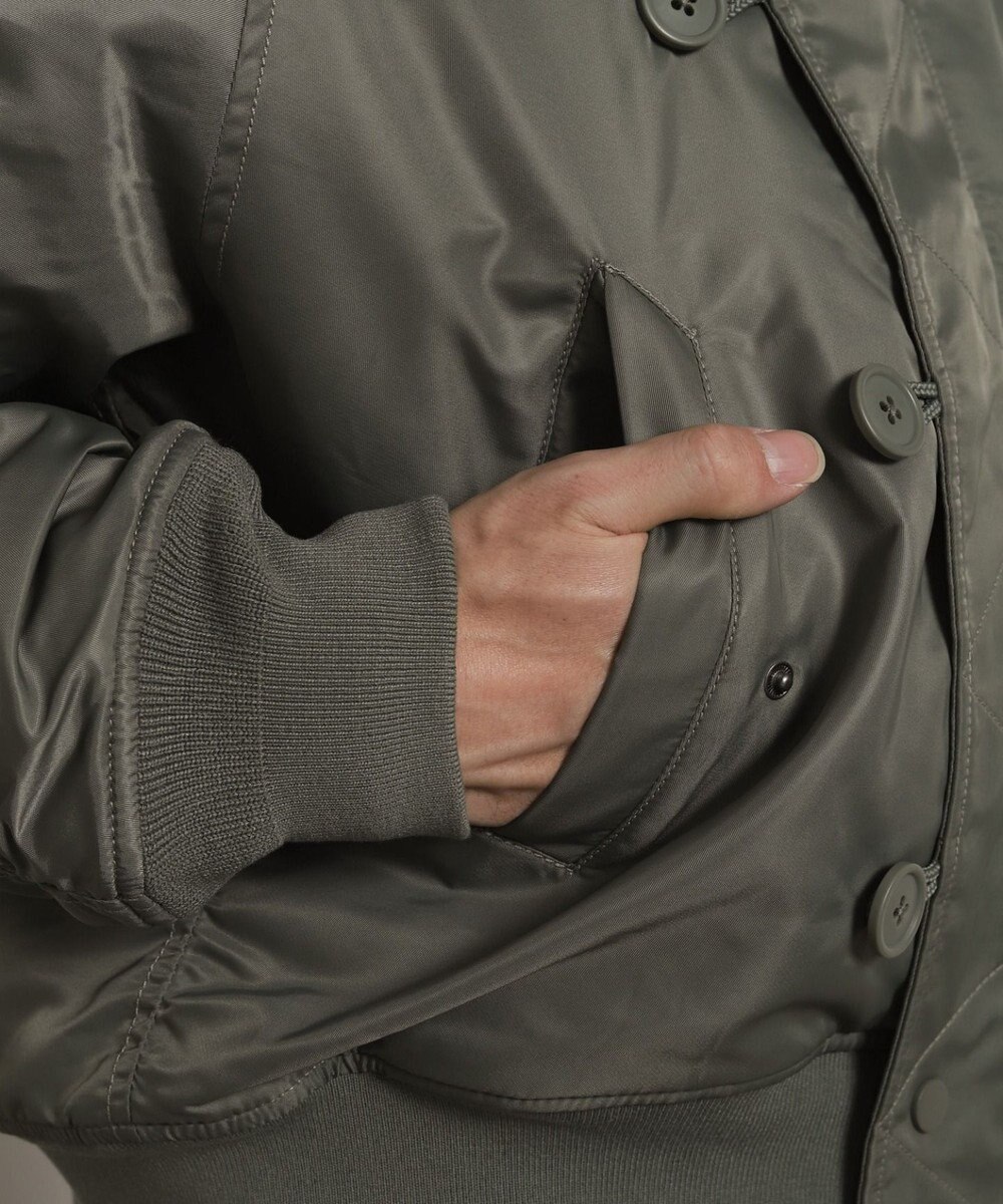 WEGO ナイロンスタンドブルゾン 