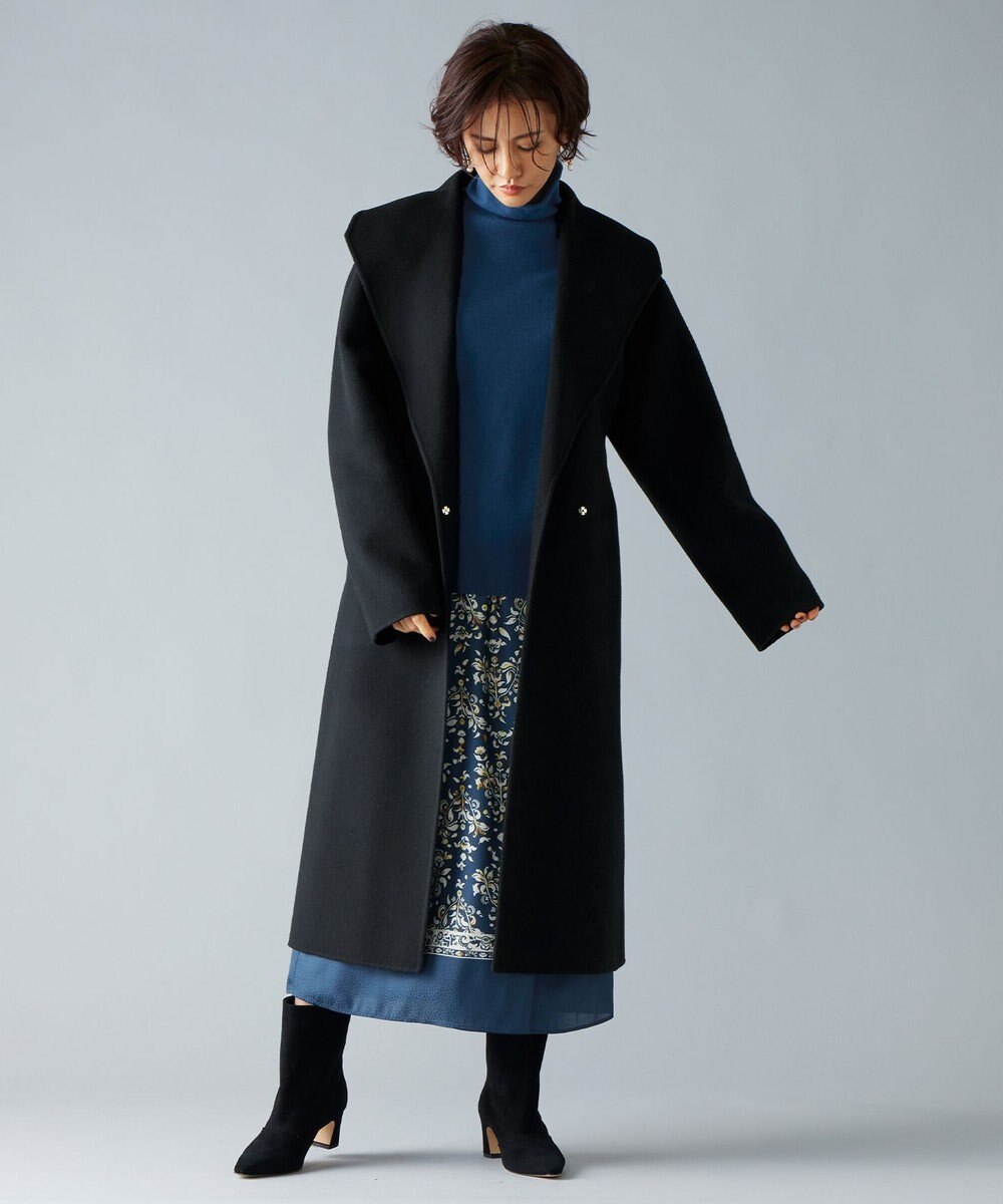 自由区 S 【ウエストゴム・洗える】ERICAパネルプリント スカート 