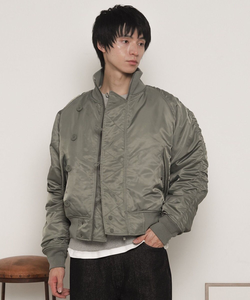 WEGO ナイロンスタンドブルゾン 