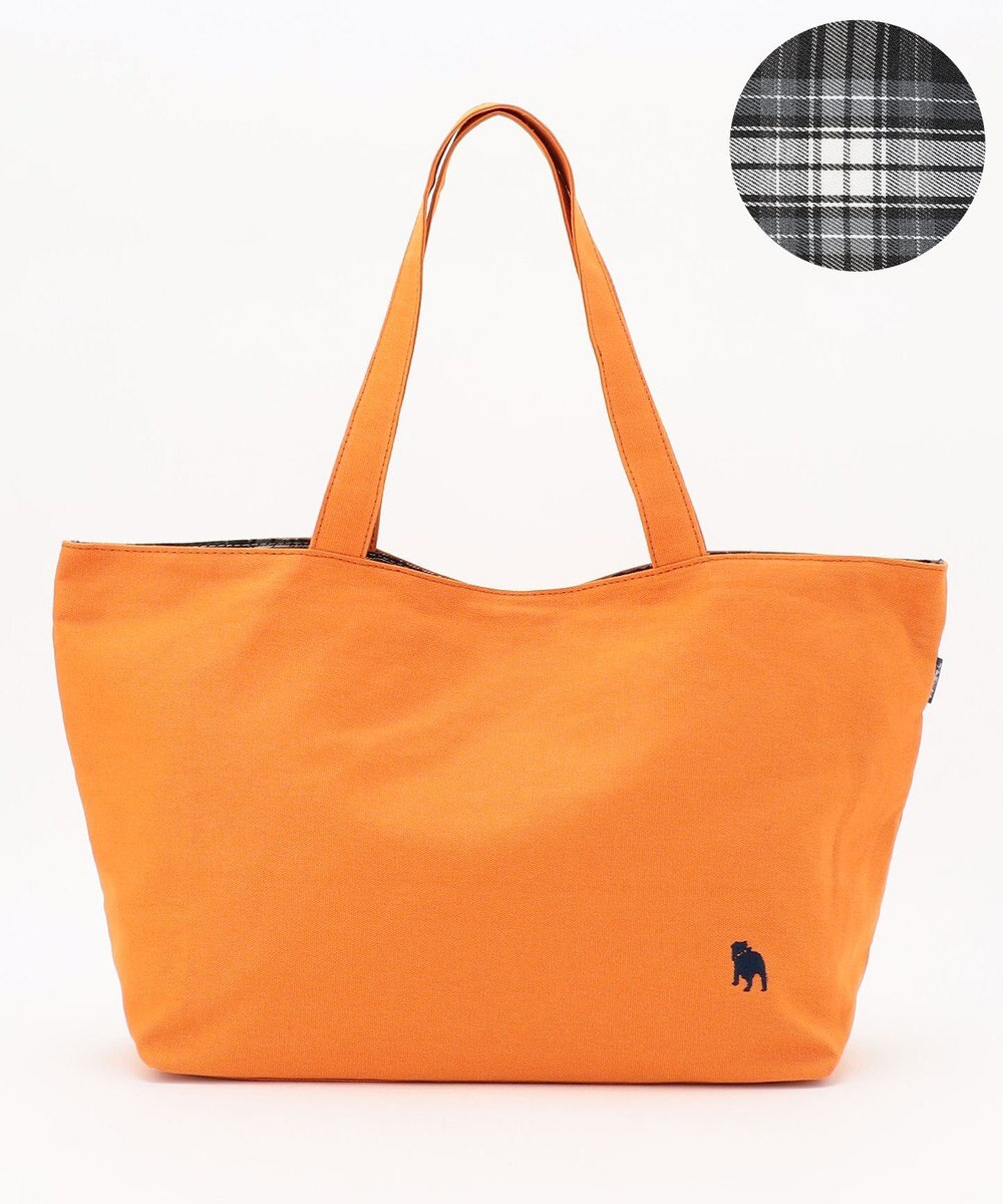J.PRESS LADIES 【完全受注生産】ポーチ付き キャンバス トートバッグ 