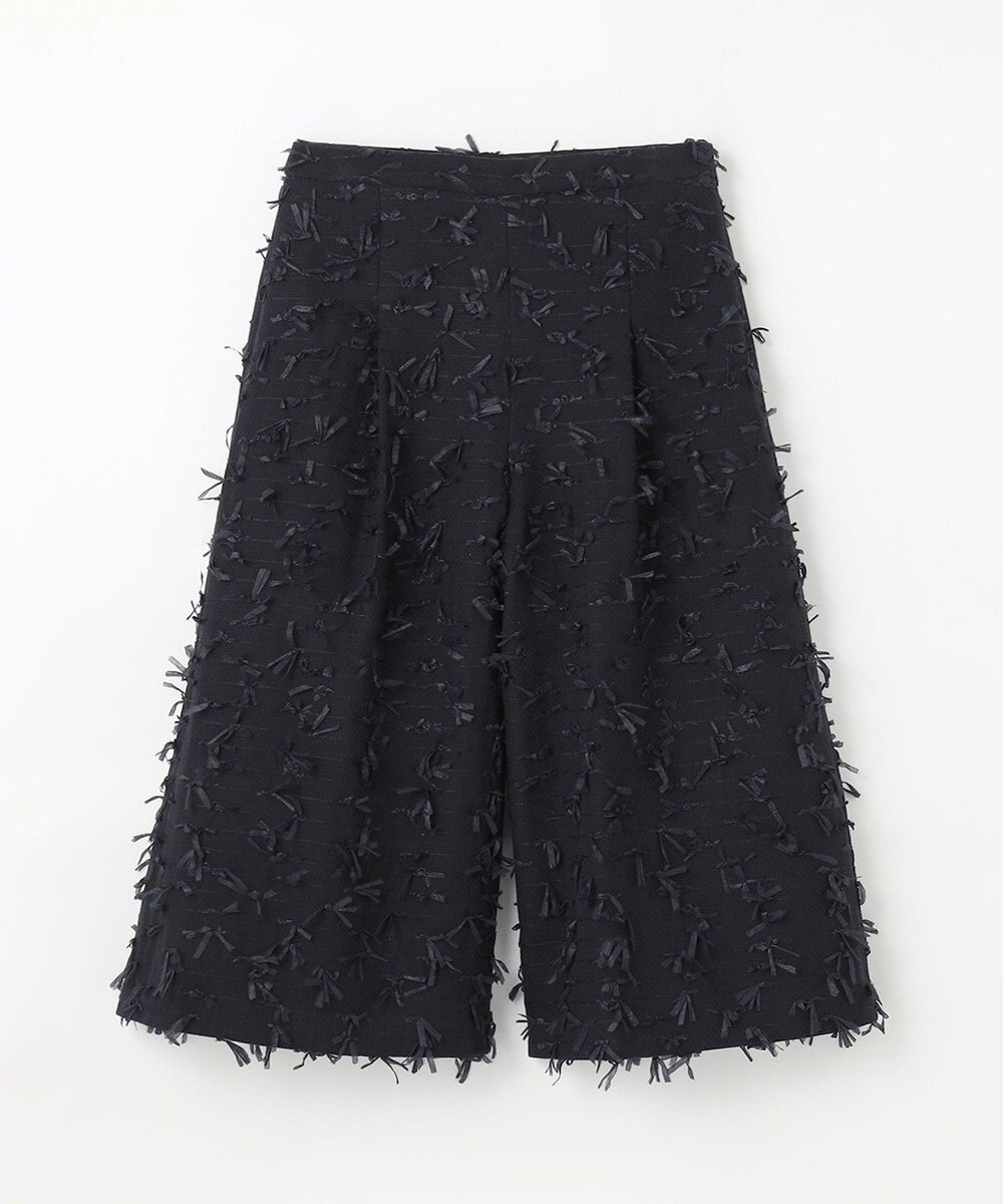 GRACE CONTINENTAL リボンヤーンフレアパンツ 