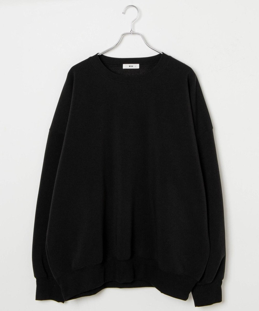 WEGO 【ユニセックス着用/MLXLサイズ展開/新色追加/裏起毛】スウェットプルオーバー 