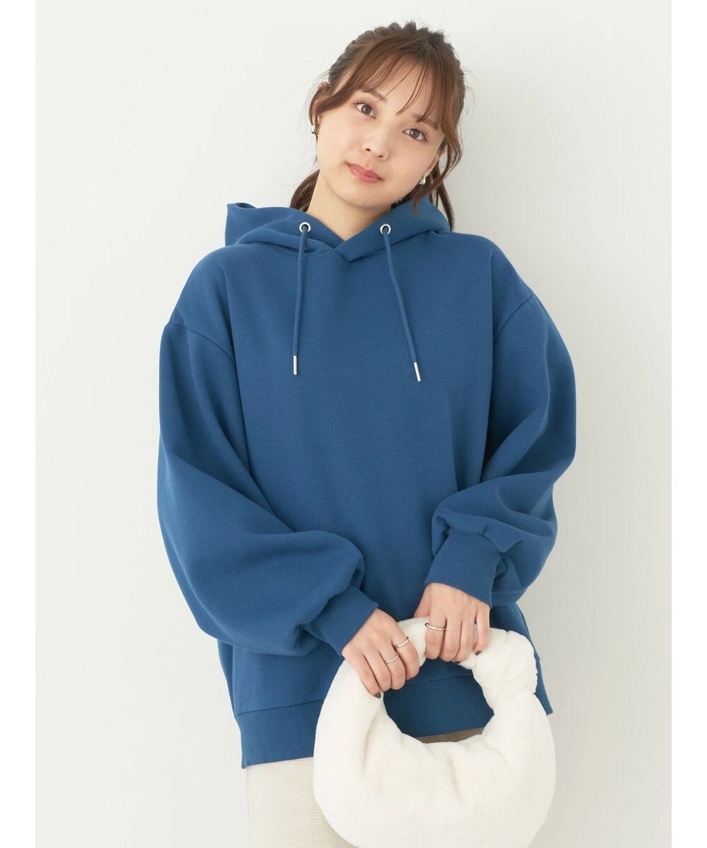 earth music&ecology 裏起毛パーカー 