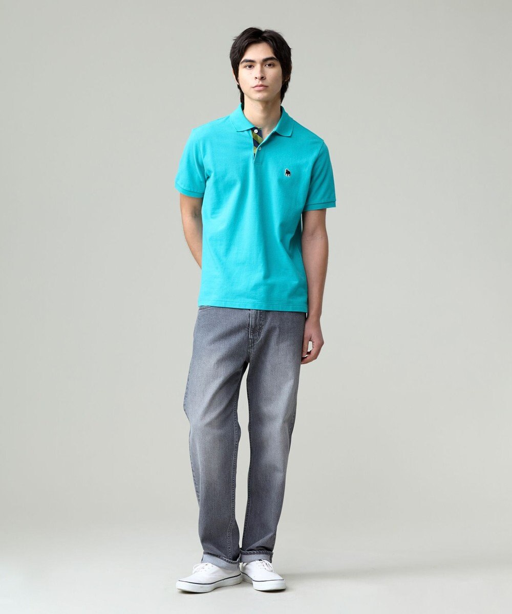 J.PRESS MEN 気品と愛嬌のバランスが抜群！【J.PRESS人気NO1ポロシャツ】 バックブルカノコレジメン ポロシャツ 