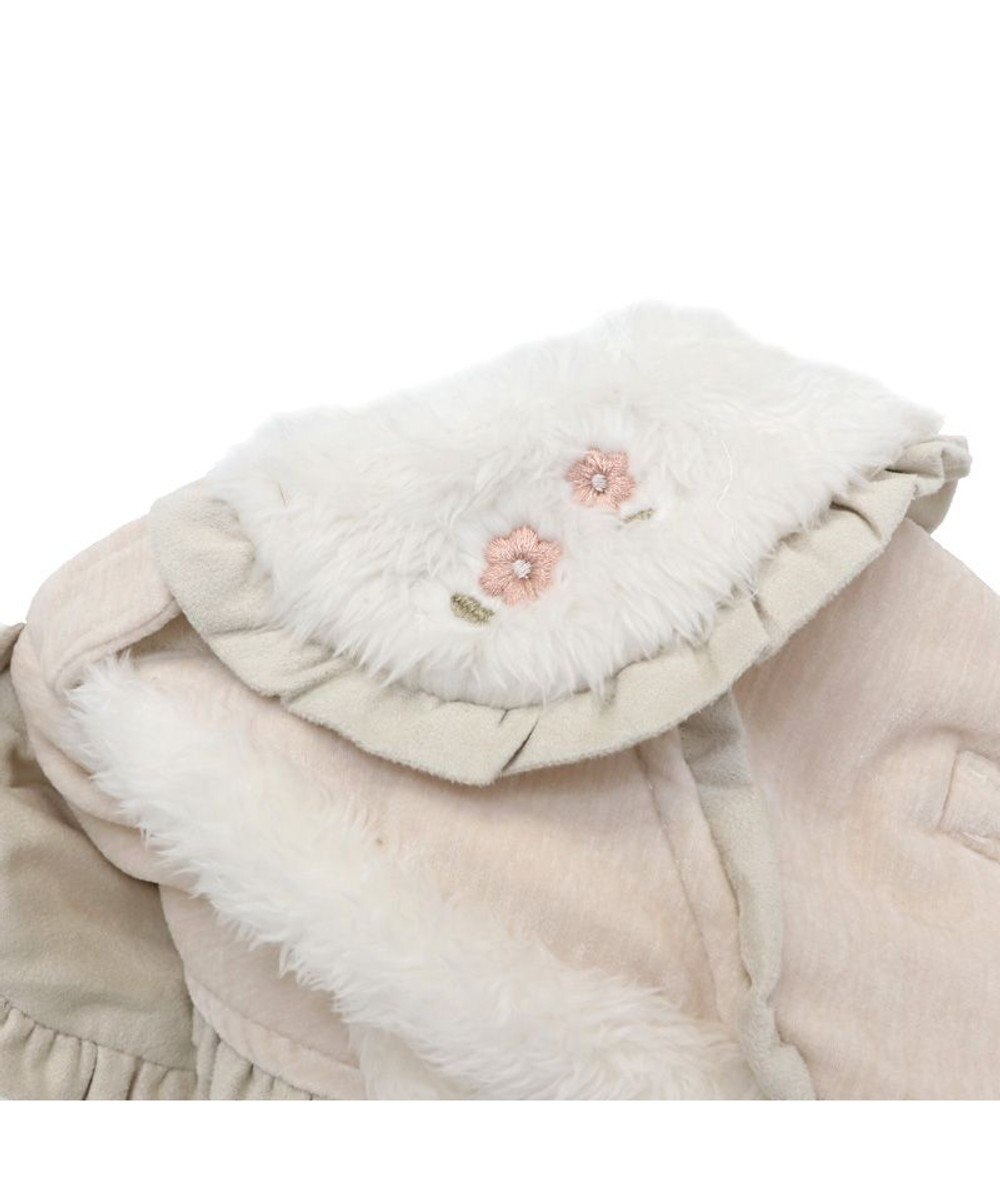 PET PARADISE ペットパラダイス フリルポンチョ 《ホワイト》  中型犬 大型犬 